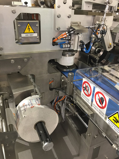 Ing. E. Vezzadini uses Interroll in its butter packaging machinery